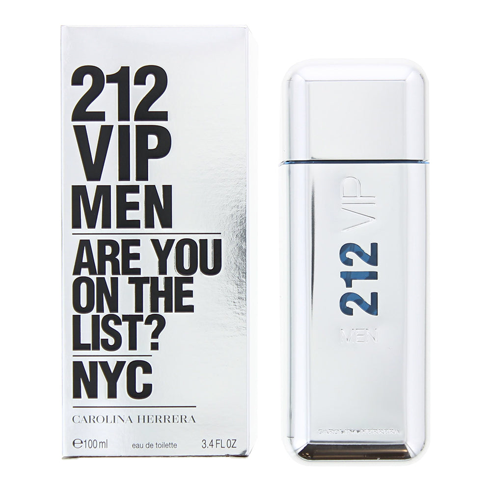 Carolina Herrera 212 VIP Men Eau de Toilette 100ml - Glow Empire