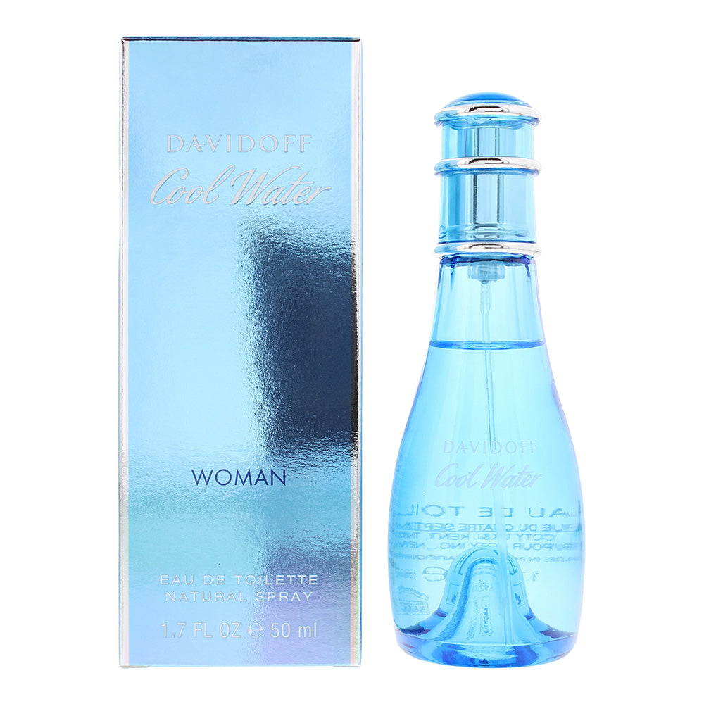 Davidoff Cool Water Woman Eau de Toilette 50ml - Glow Empire