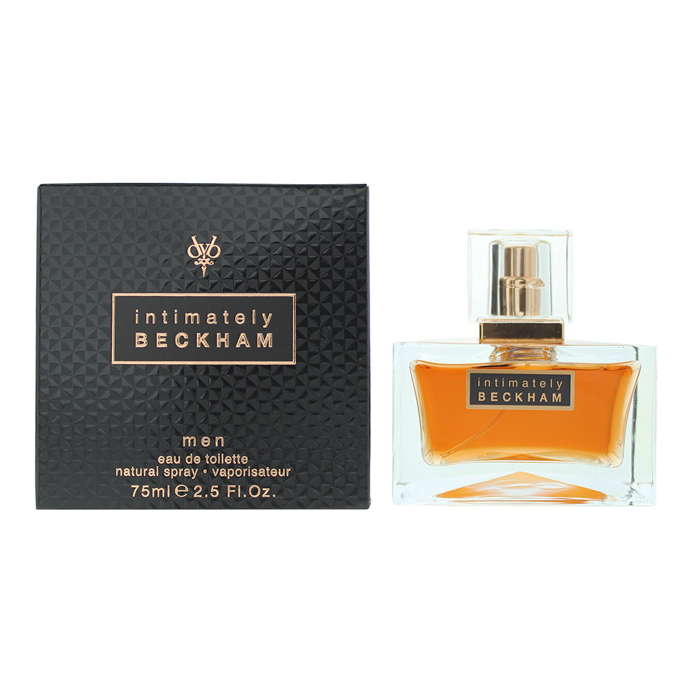 David Beckham Intimately Men Eau de Toilette 75ml - Glow Empire