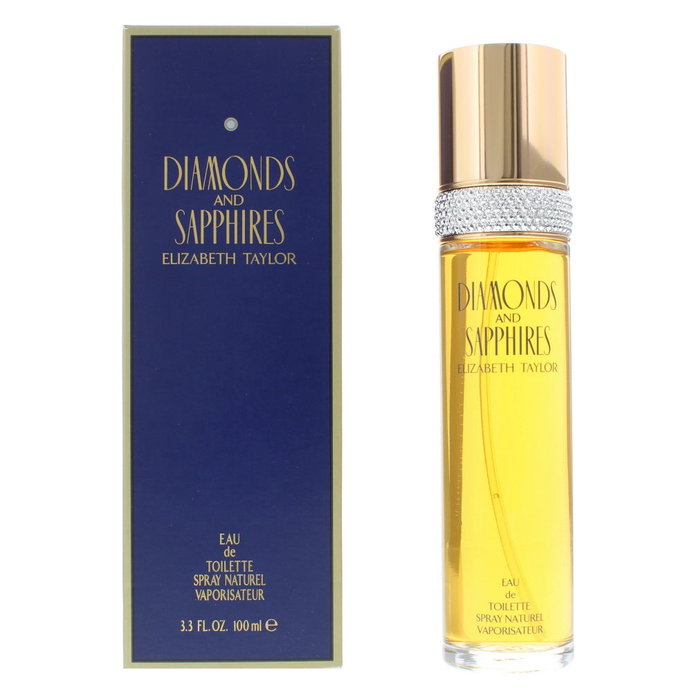 Elizabeth Taylor Diamonds and Sapphires Eau de Toilette 100ml - Glow Empire
