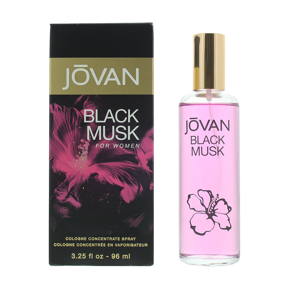 Jovan Black Musk Eau de Cologne 100ml - Glow Empire