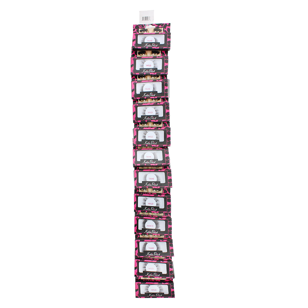 Katie Price 12 x Clip Strip False Eyelashes - Glow Empire