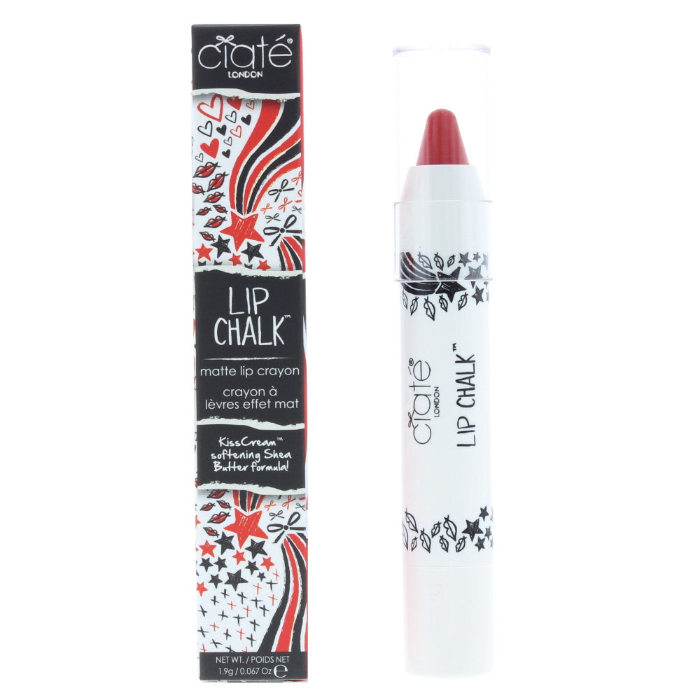 Ciate Lip Chalk With Love Pastel Red Lip Crayon 1.9g - Glow Empire
