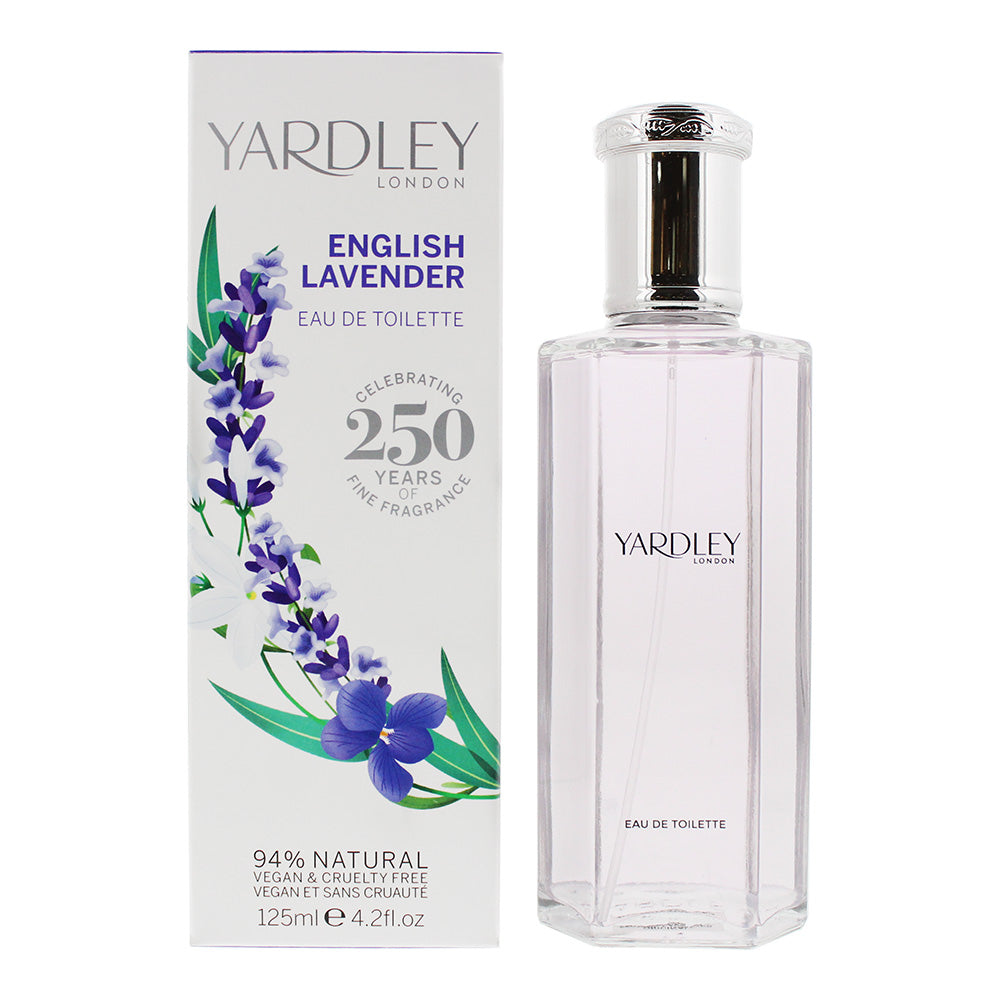 Yardley English Lavender Eau de Toilette 125ml - Glow Empire
