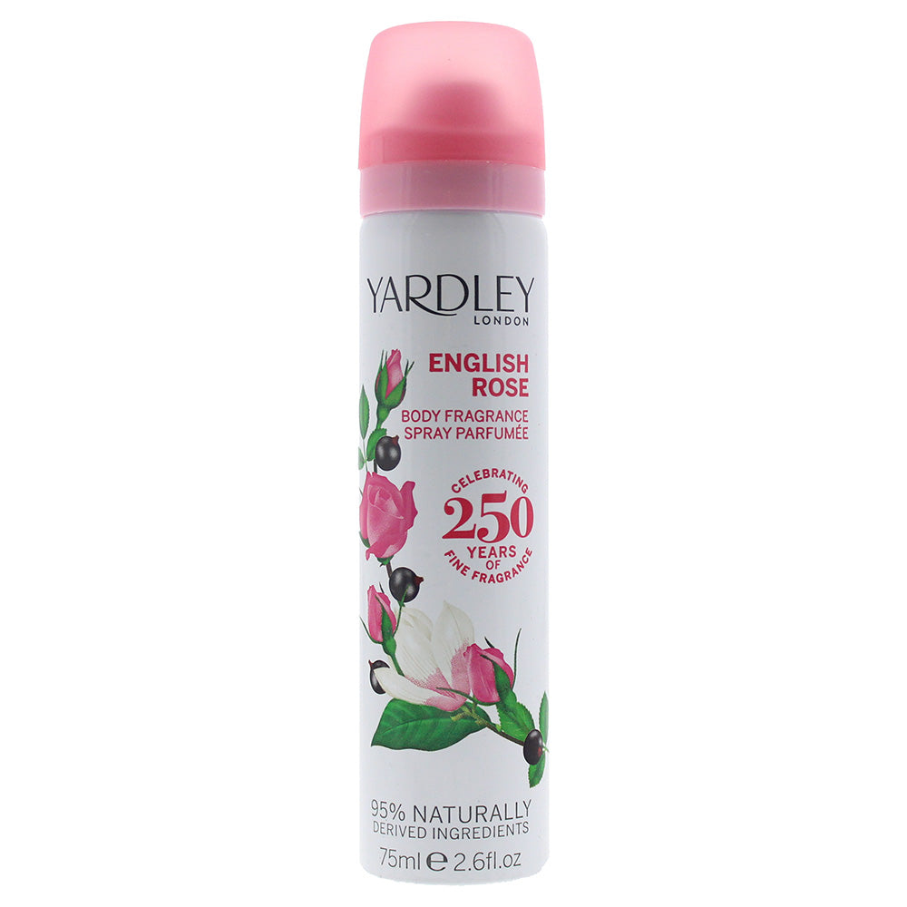 Yardley English Rose Body Spray 75ml - Glow Empire