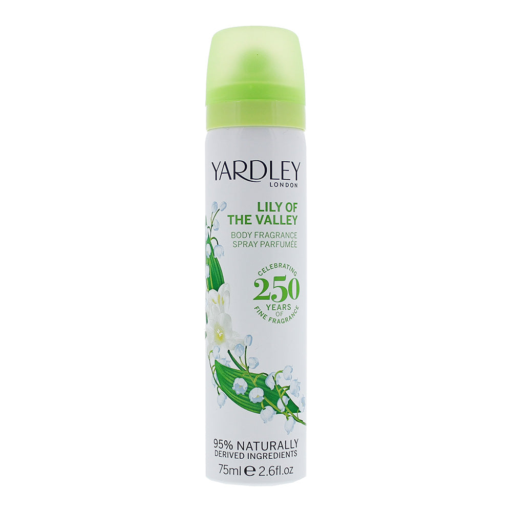 Yardley Lily Of The Valley Deodorant Spray 75ml - Glow Empire