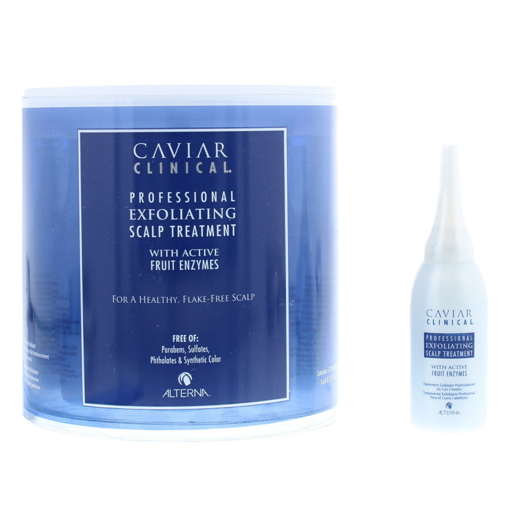 Alterna Caviar Clinical Exfoliating Scalp Treatment with Fruit Enzymes 12 x 15ml - Glow Empire