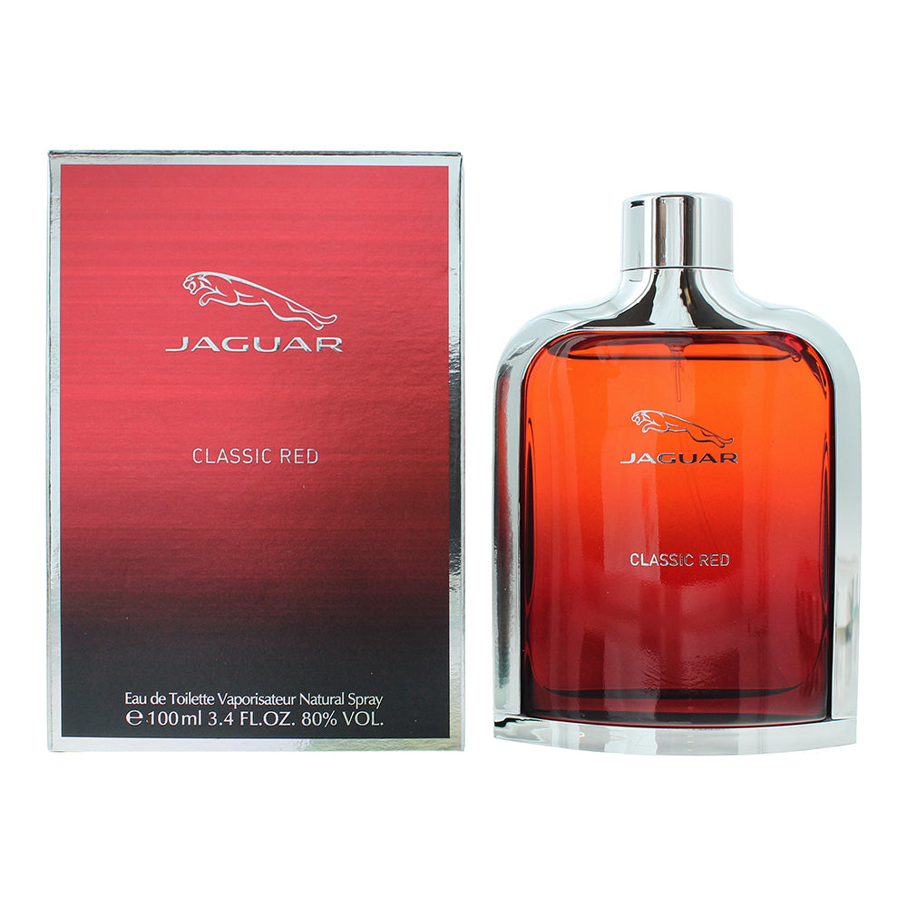 Jaguar Classic Red Eau de Toilette 100ml - Glow Empire
