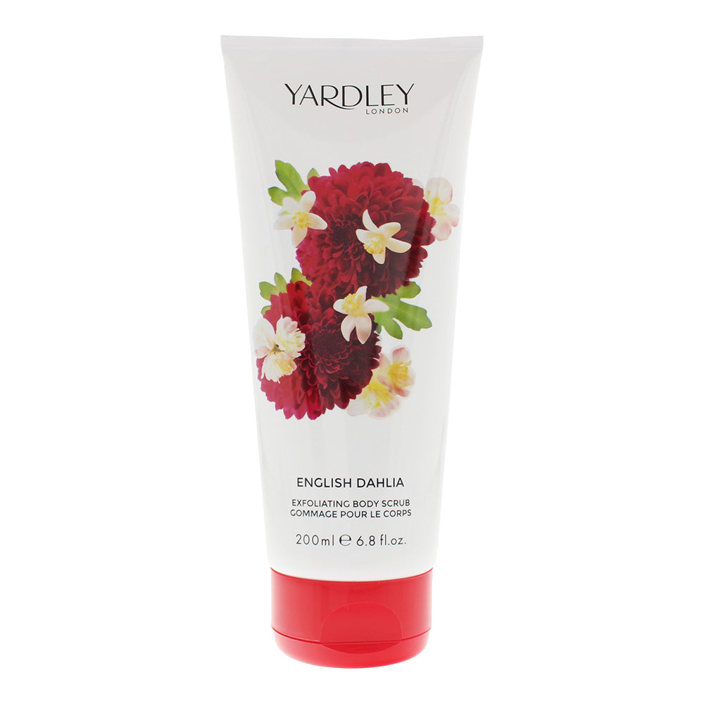 Yardley English Dahlia Body Scrub 200ml - Glow Empire