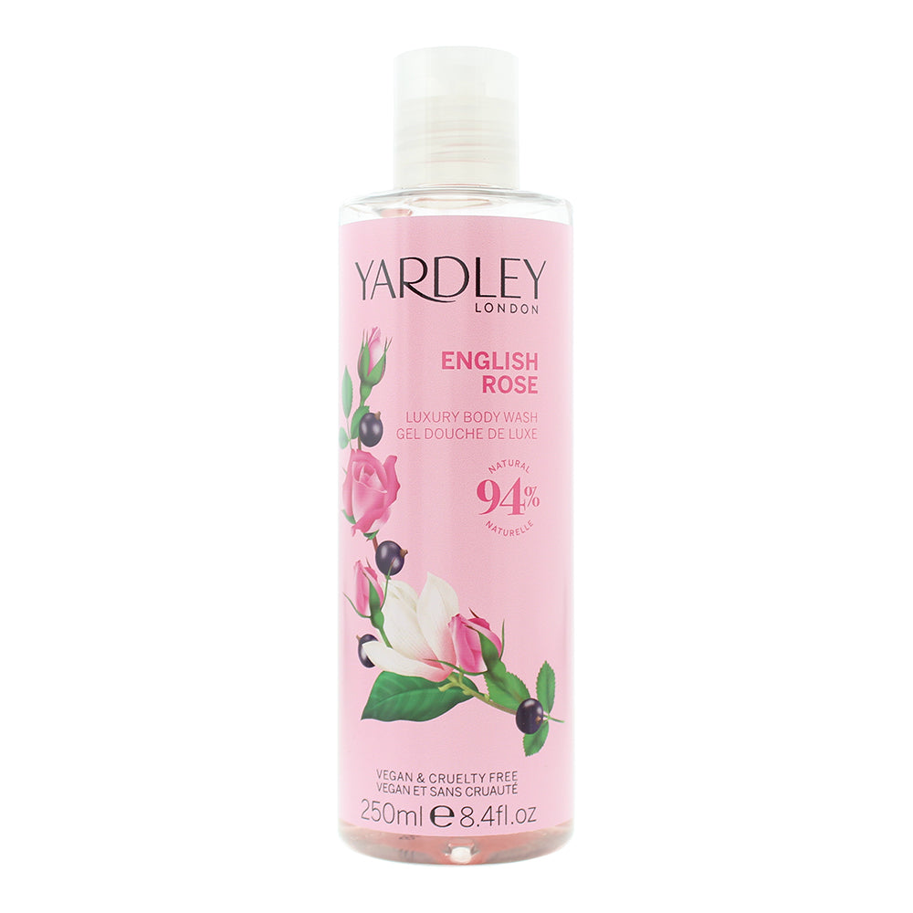 Yardley English Rose Body Wash 250ml - Glow Empire