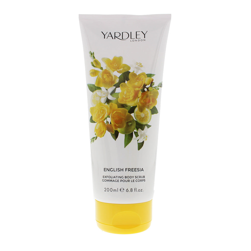 Yardley English Freesia Body Scrub 200ml - Glow Empire