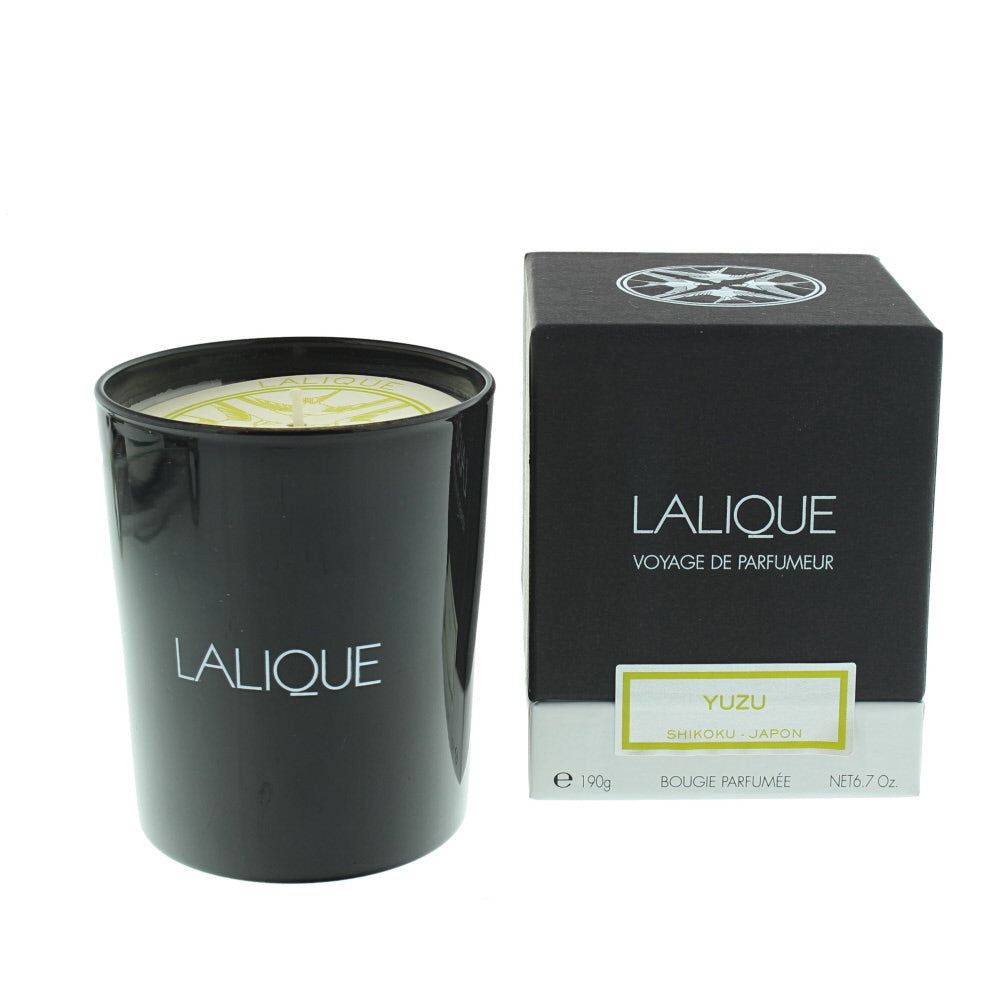 Lalique Candle 190g - Yuzu Shikokou - Glow Empire
