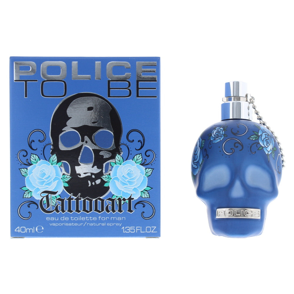 Police To Be Tattooart for Man Eau de Toilette 40ml Spray - Glow Empire