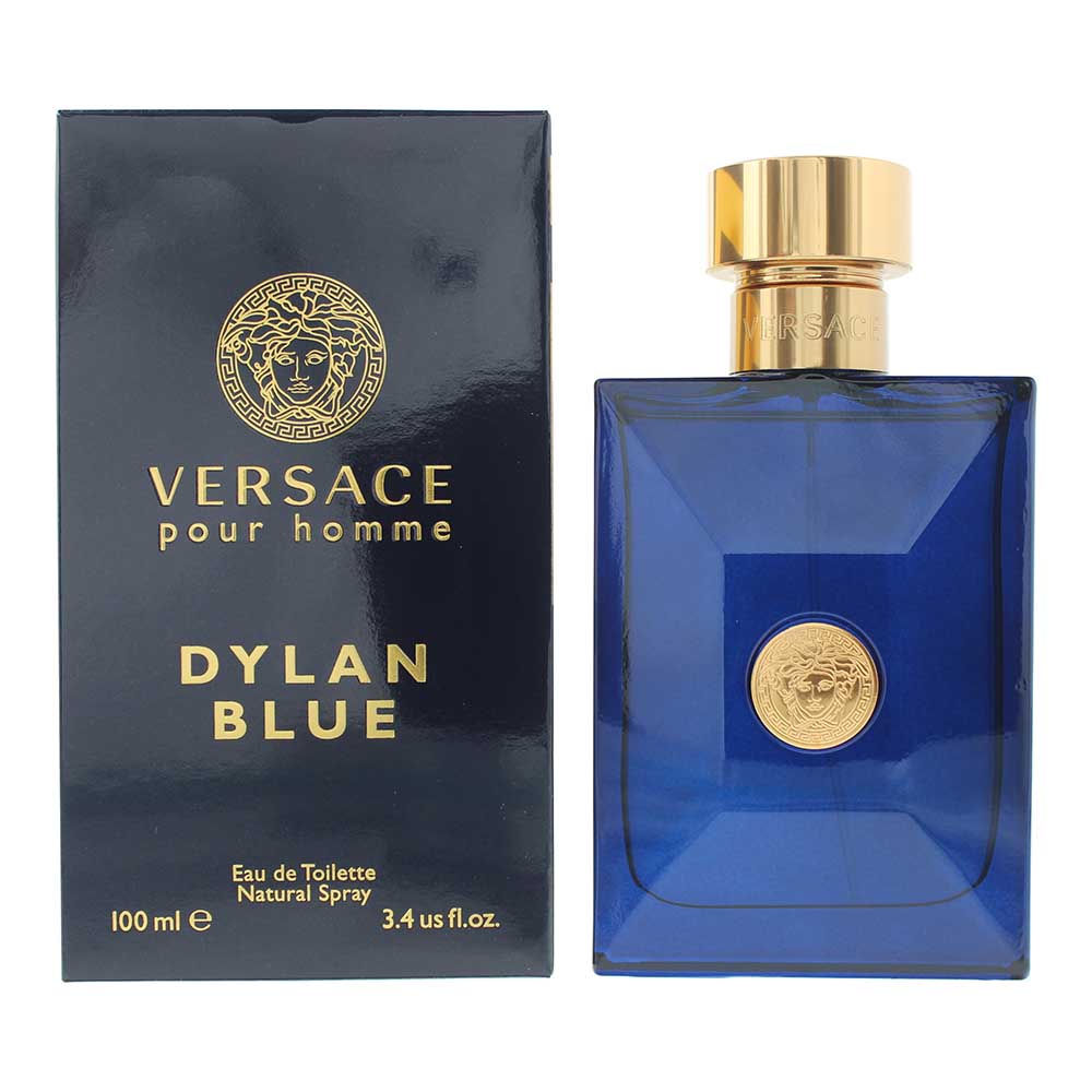 Versace Pour Homme Dylan Blue Eau de Toilette 100ml Spray - Glow Empire