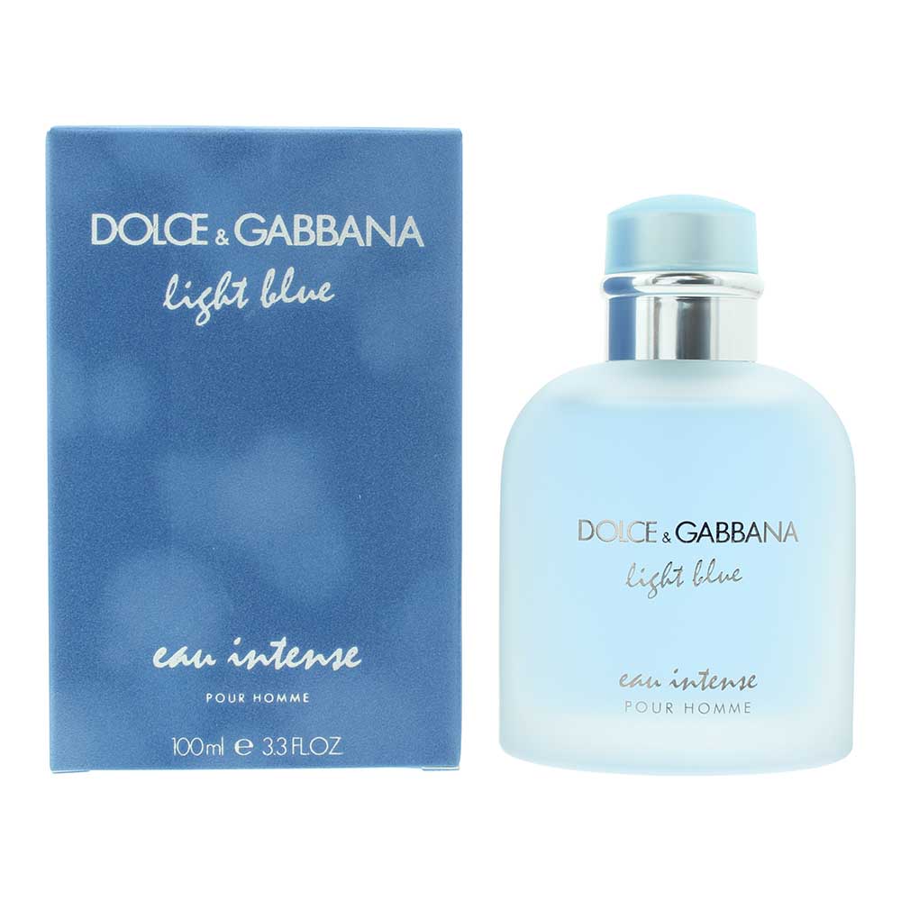 Dolce & Gabbana Light Blue Eau Intense Pour Homme Eau de Parfum 100ml - Glow Empire