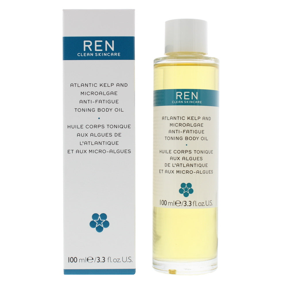 Ren Atlantic Kelp And Microalgae Anti-Fatigue Toning Body Oil 100ml - Glow Empire