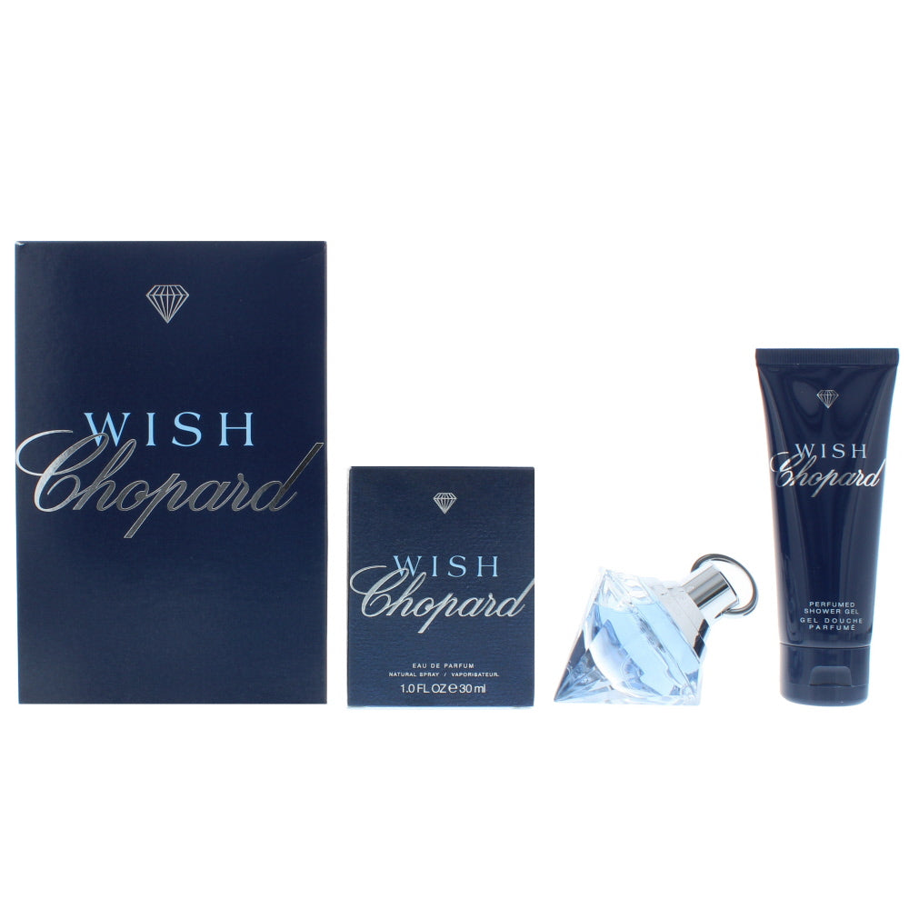 Chopard Wish Eau de Parfum Gift Set (Eau de Parfum 30ml, Shower Gel 75ml) - Glow Empire