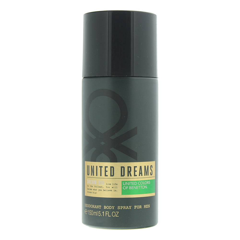 Benetton United Dreams Dream Big Deodorant Spray 150ml - Glow Empire