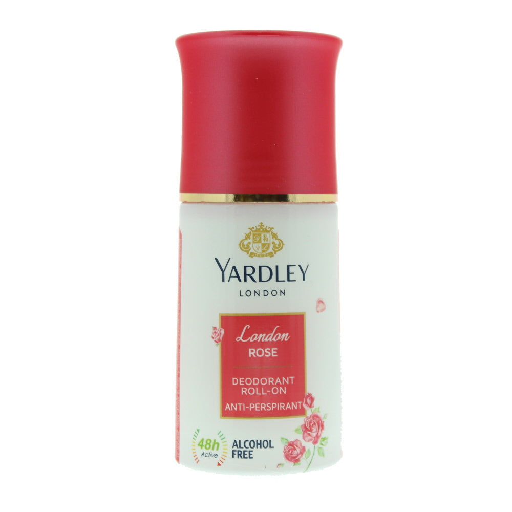 Yardley London Rose Deodorant Roll On 50ml - Glow Empire