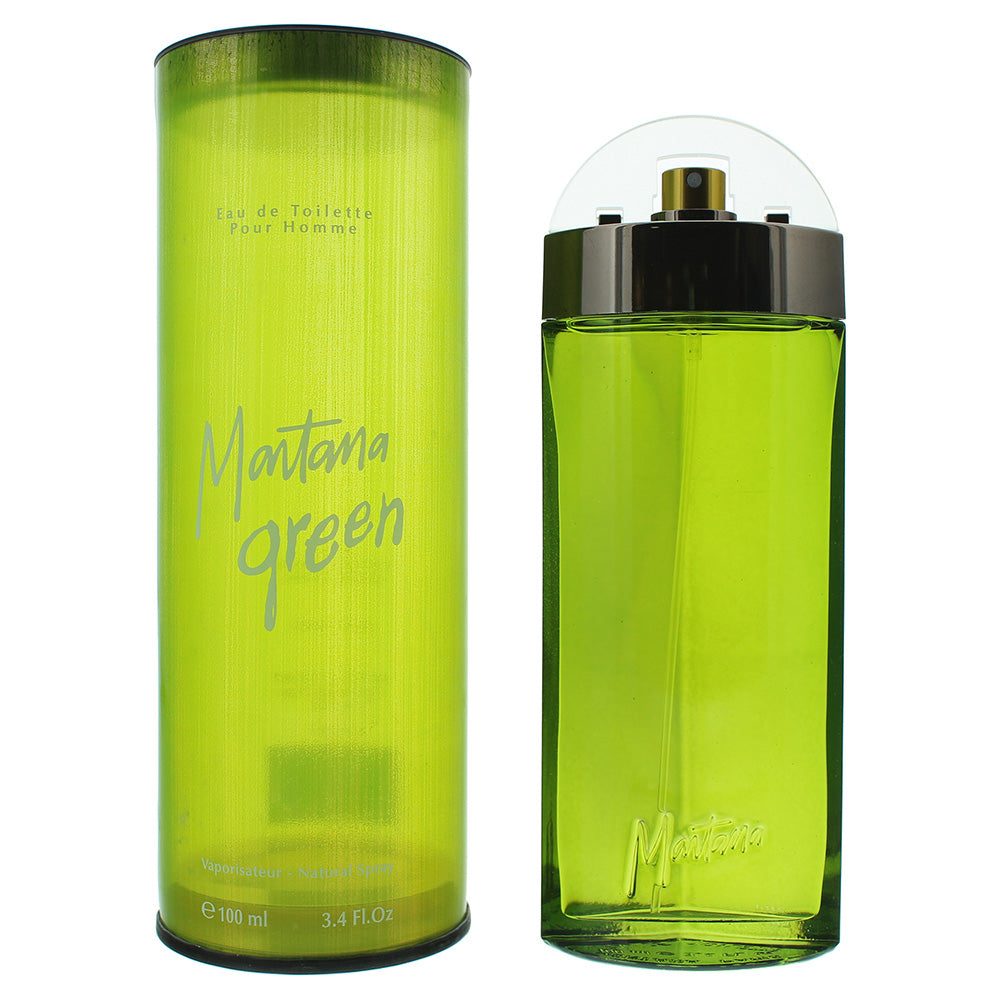 Montana Green Eau de Toilette 100ml Spray - Glow Empire