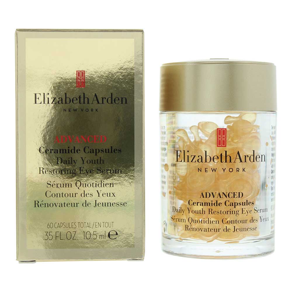 Elizabeth Arden Advanced Ceramide Capsules 60 x Daily Youth Restoring Eye Serum 10.5ml - Glow Empire