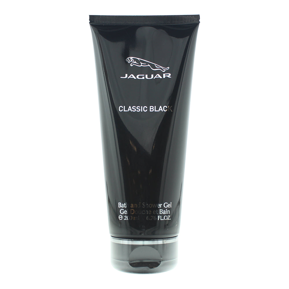 Jaguar Classic Black Shower Gel 200ml - Glow Empire