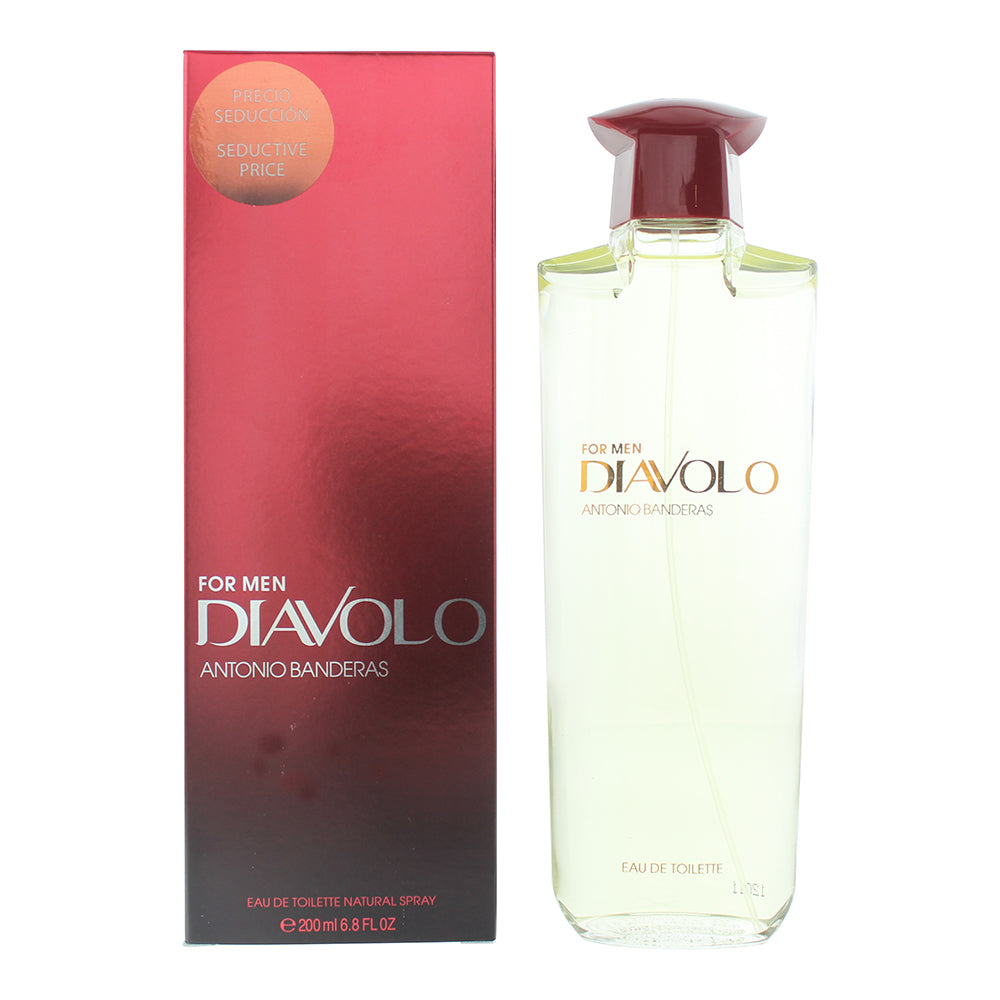 Antonio Banderas Diavolo Eau de Toilette 200ml - Glow Empire