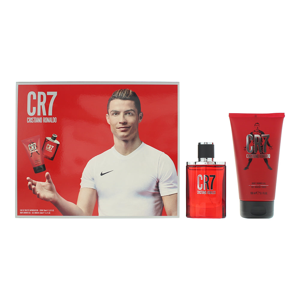 Cristiano Ronaldo CR7 Eau de Toilette Gift Set (Eau de Toilette 30ml, Shower Gel 150ml) - Glow Empire