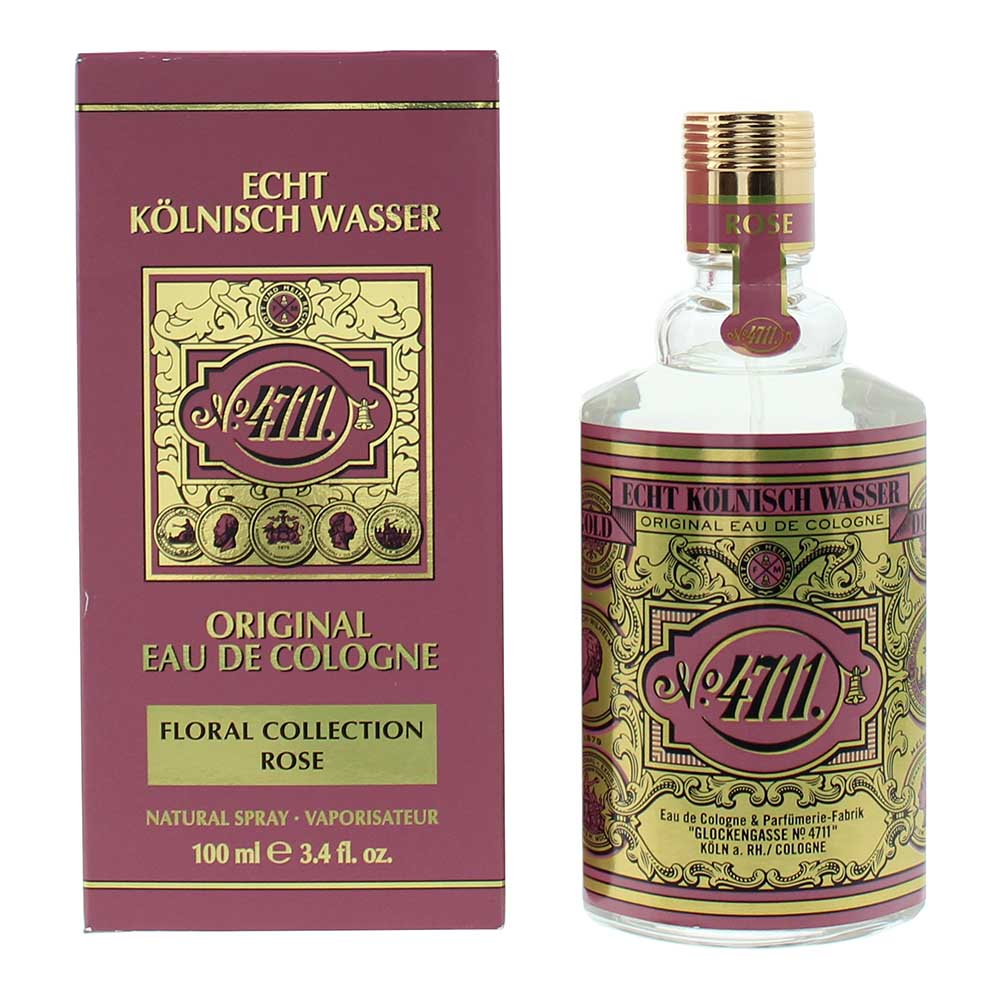 4711 Rose Eau de Cologne 100ml - Glow Empire