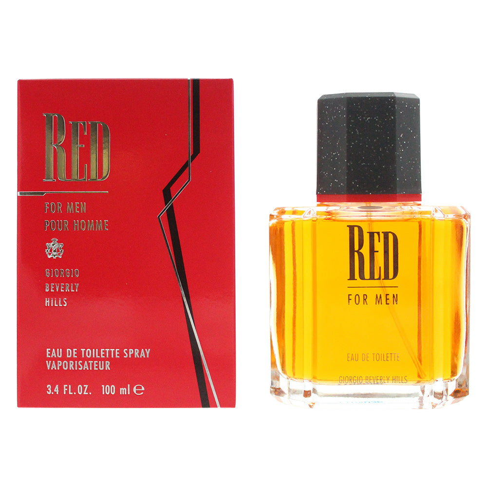Giorgio Beverly Hills Red Eau de Toilette 100ml - Glow Empire