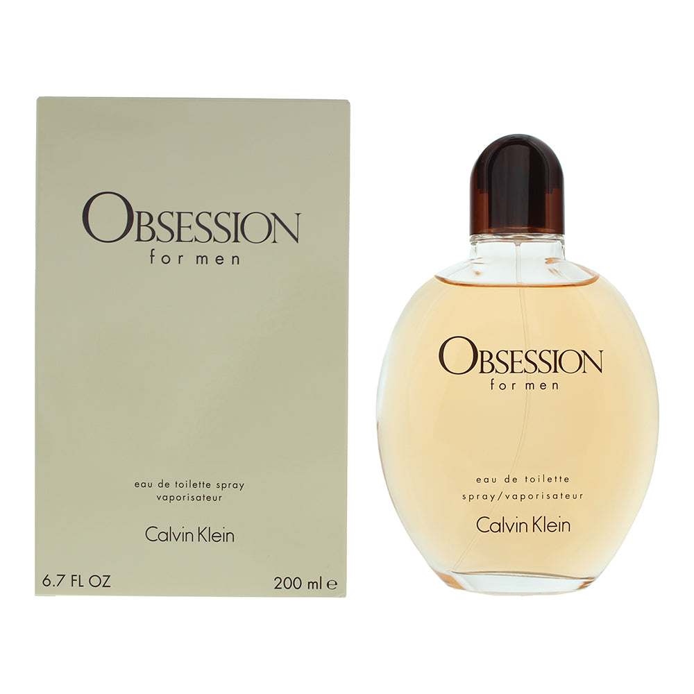Calvin Klein Obsession for Men Eau de Toilette 200ml - Glow Empire