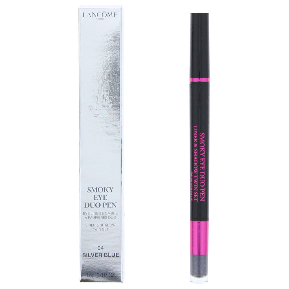 Lancome Smoky Eye Duo Pen 04 Silver Blue Eyeliner 0.5g - Glow Empire