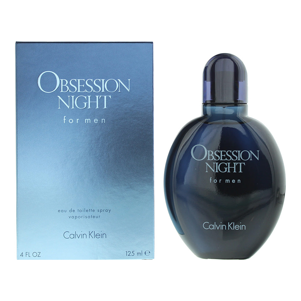 Calvin Klein Obsession Night for Men Eau de Toilette 125ml - Glow Empire