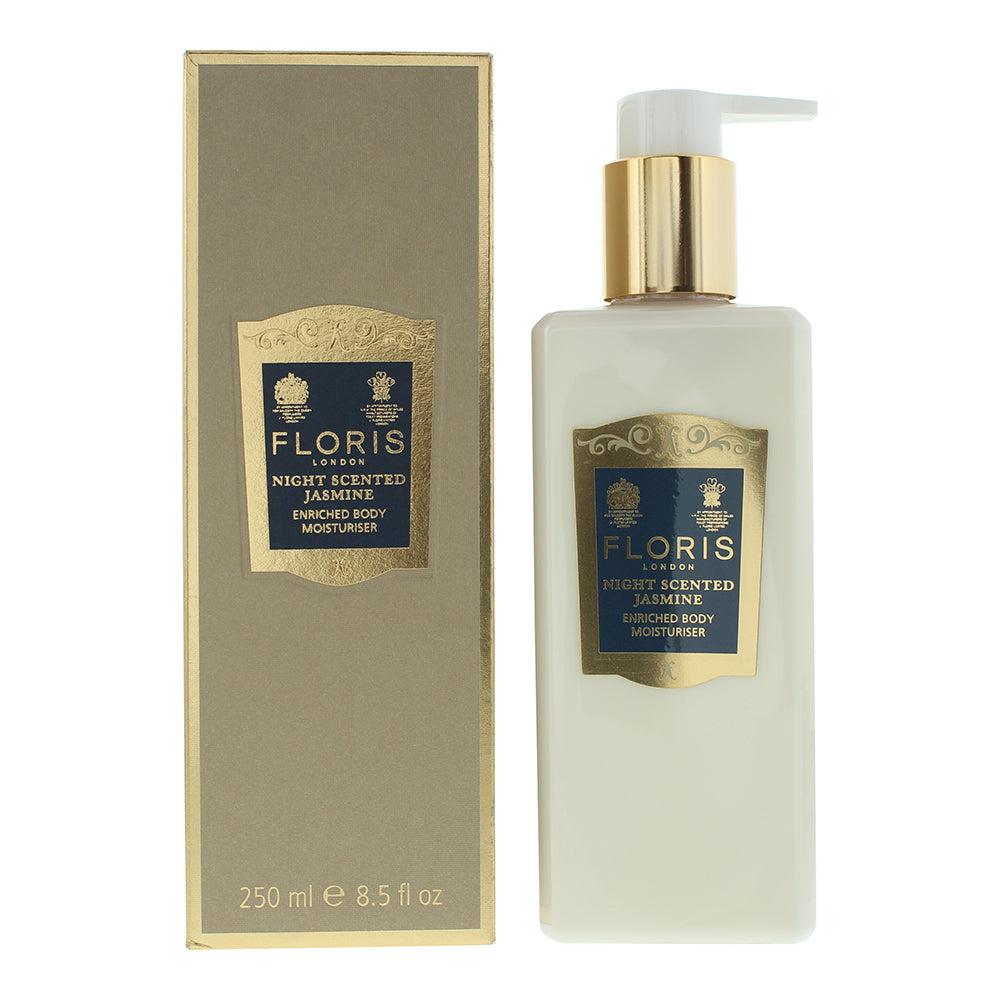 Floris Night Scented Jasmine Enriched Body Moisturiser 250ml - Glow Empire