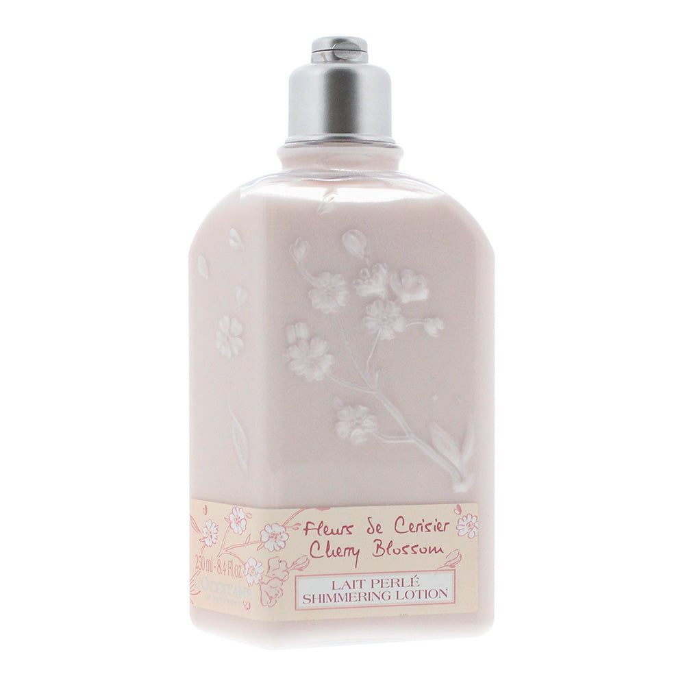 L'occitane Cherry Blossom Shimmering Body Lotion 250ml - Glow Empire