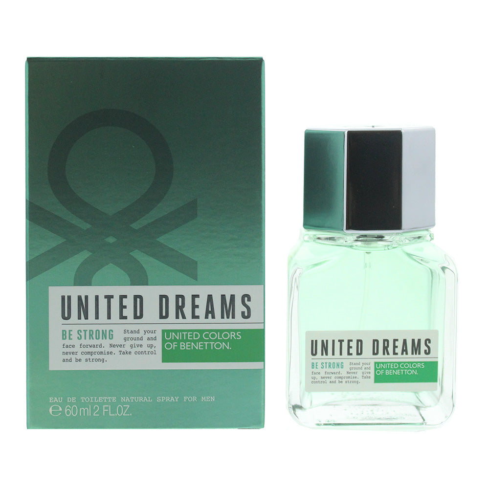 Benetton United Dreams Men Be Strong Eau de Toilette 60ml Spray - Glow Empire
