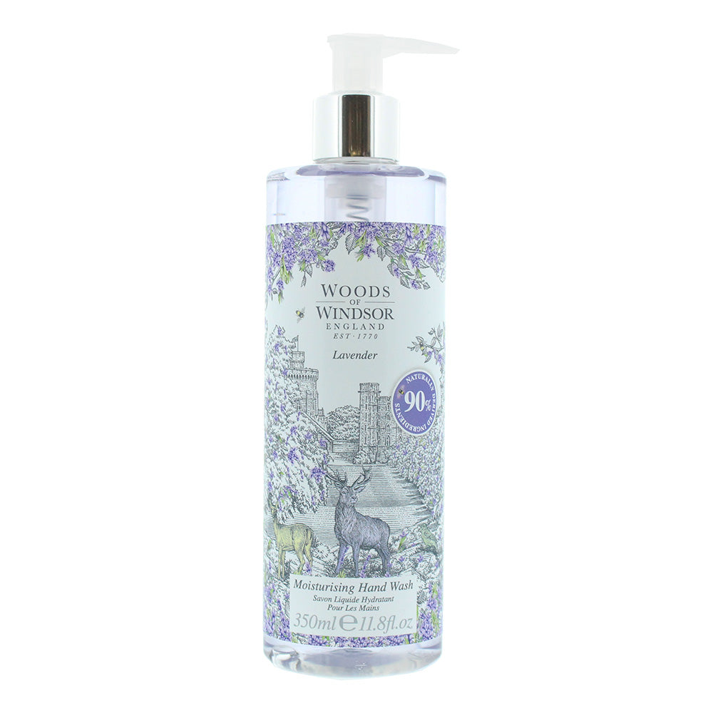 Woods of Windsor Lavender Hand Wash 350ml - Glow Empire