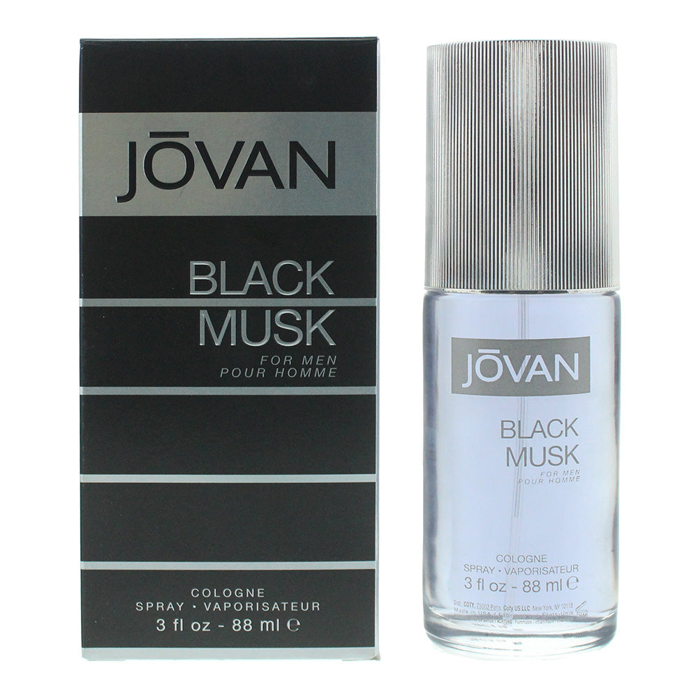 Jovan Black Musk for Men Cologne 88ml - Glow Empire