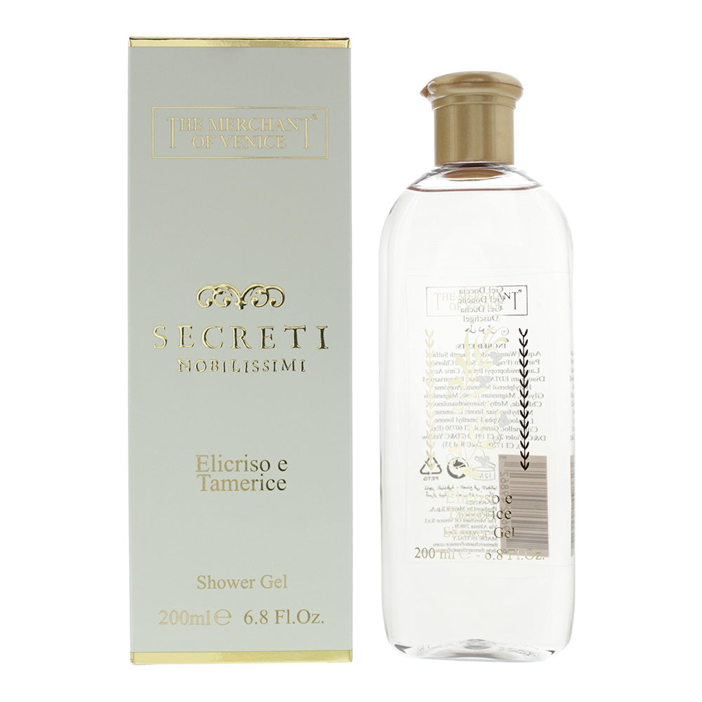 The Merchant of Venice Elicrisio E Tamerice Shower Gel 200ml - Glow Empire