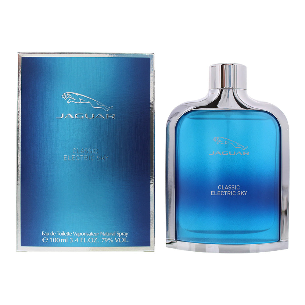 Jaguar Classic Electric Sky Eau de Toilette 100ml - Glow Empire