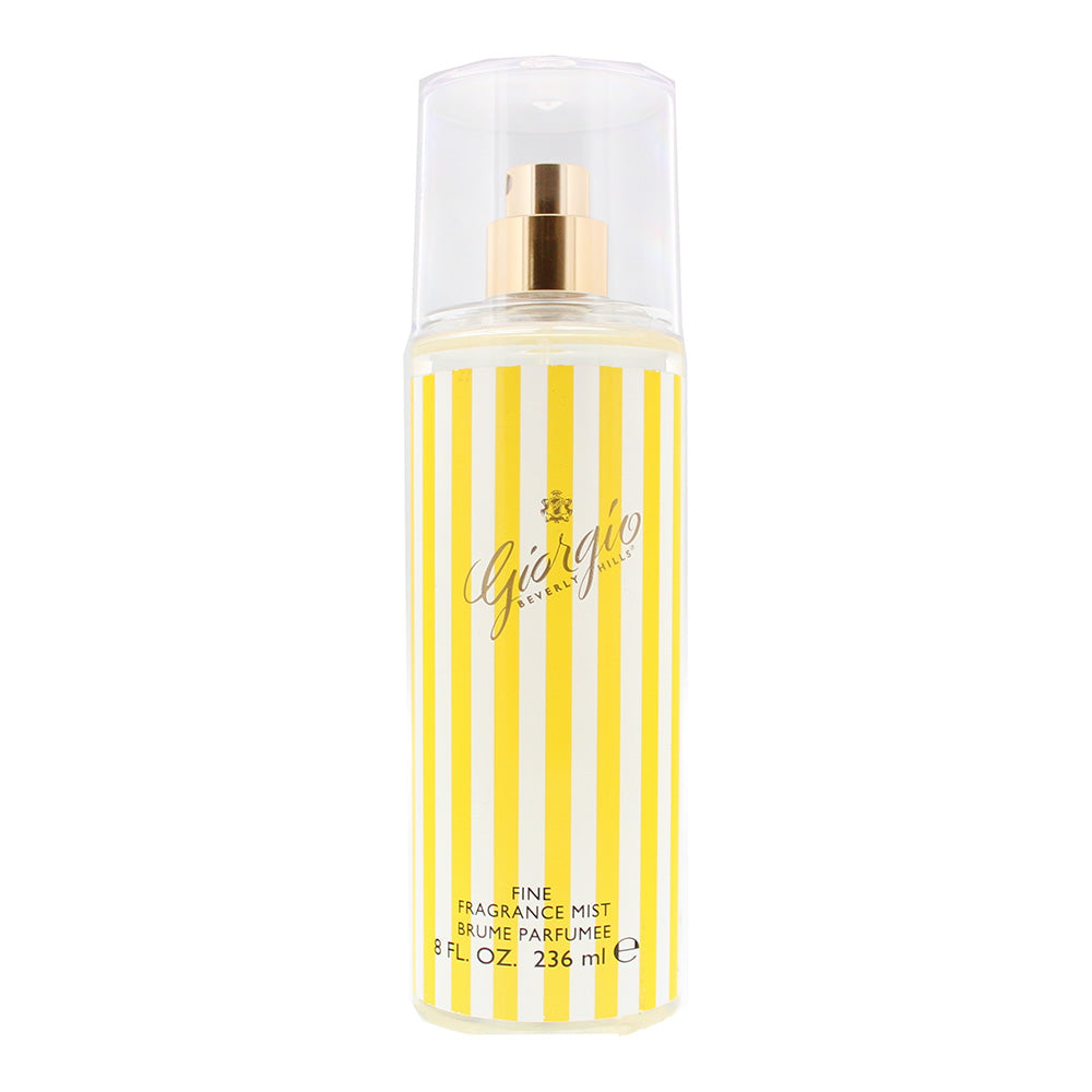 Giorgio Beverly Hills Yellow Fragrance Mist 236ml - Glow Empire
