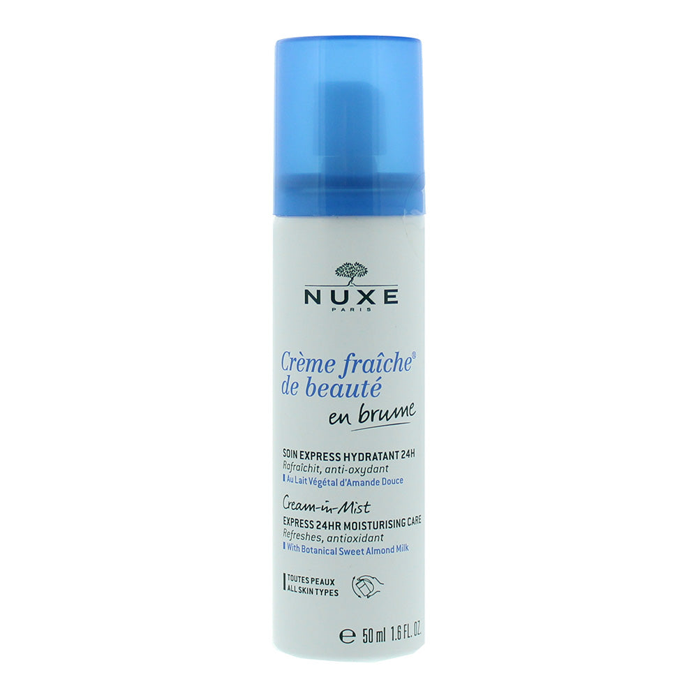 Nuxe Crème Fraîche Express 24-HR Moisturising Care Mist 50ml - Glow Empire