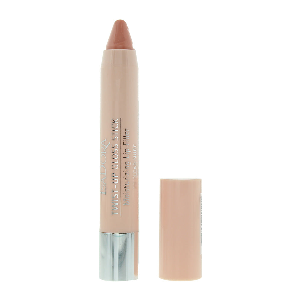Isadora Twist-up Gloss Stick Moisturizing Lip Filler 2.7g - 29 Clear Nude - Glow Empire