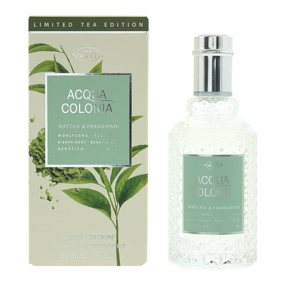 4711 Acqua Colonia Matcha Frangipani Eau de Cologne 50ml - Glow Empire