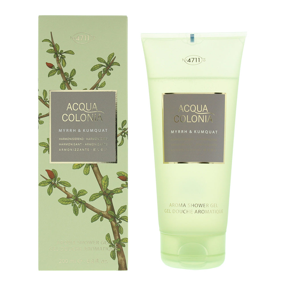 4711 Acqua Colonia Myrrh & Kumquat Shower Gel 200ml - Glow Empire