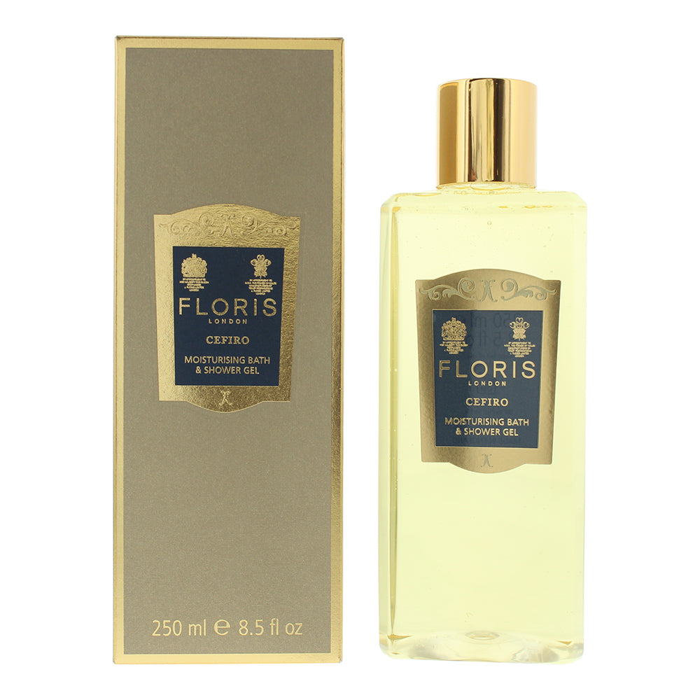 Floris Cefiro Moisturising Bath & Shower Gel 250ml - Glow Empire