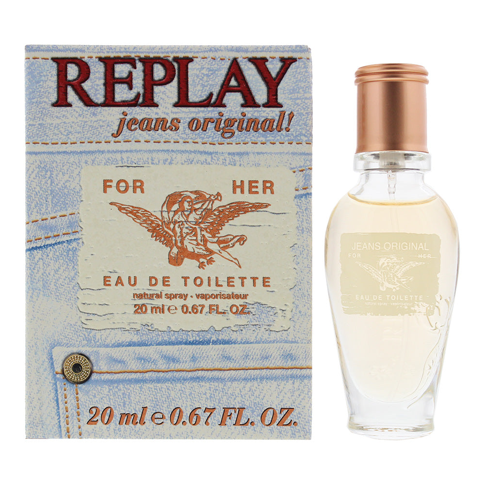 Replay Jeans Original for Her Eau de Toilette 20ml - Glow Empire