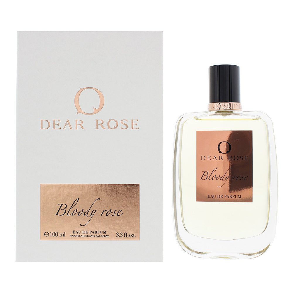 Dear Rose Bloody Rose Eau de Parfum 100ml Spray - Glow Empire