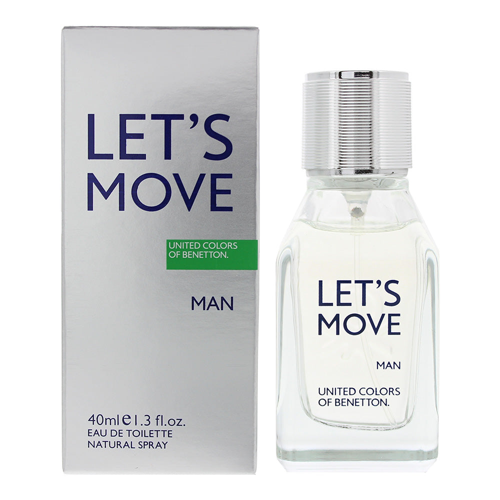 Benetton Let’s Move Man Eau de Toilette 40ml - Glow Empire