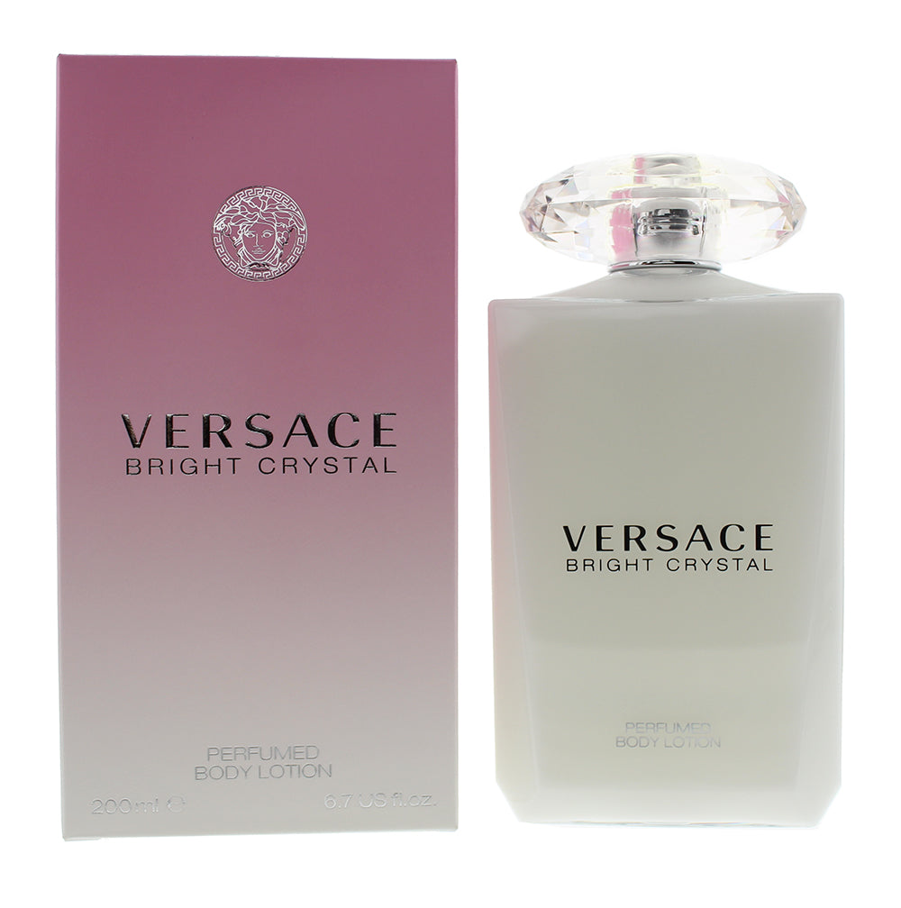 Versace Bright Crystal Perfumed Body Lotion 200ml - Glow Empire